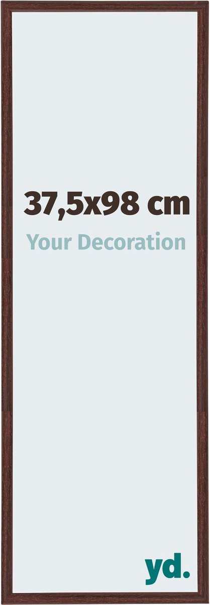 yd. Your Decoration - Fotolijst 37,5x98 cm - Kunststof - Bruin - Annecy