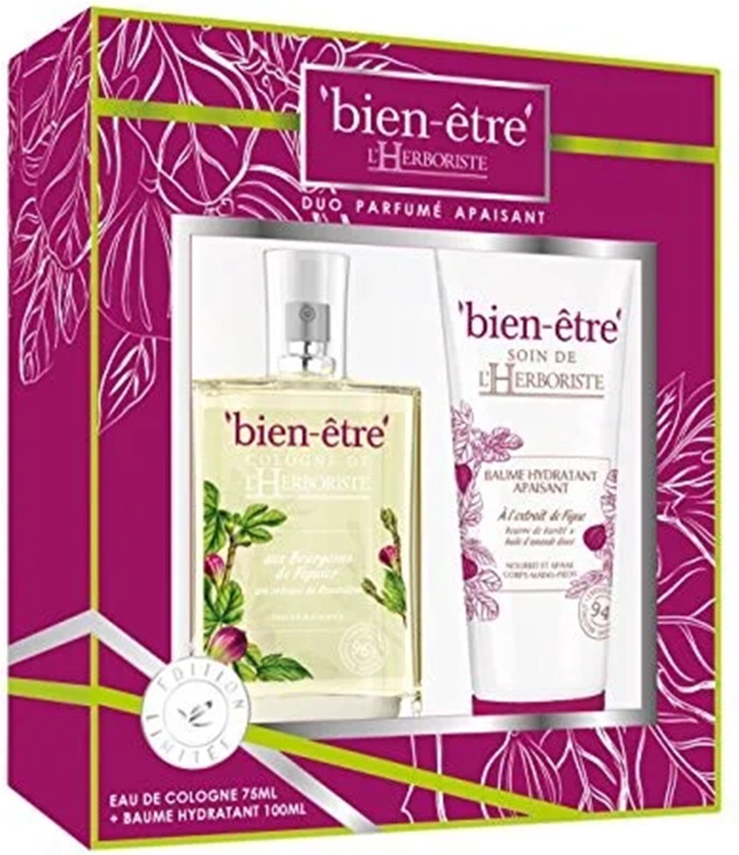 Goedkoopste Bien-être L'Herbalist Geschenkset Eau De Cologne & Balsem