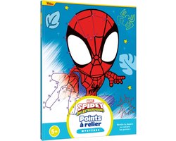 foto van SPIDEY et ses amis extraordinaires - Points à relier mystères (5+) - MARVEL - Hachette - punt tot punt kleurboek