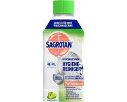 SAGROTAN Hygiëne Wasmachinereiniger 250 ml - 7-in1 Wasmachinereiniger - Verwijdert kalkaanslag - Zorgt voor fris wasgoed - Verwijdert 99% van de bacteriën | Allround Wasmachinereiniger