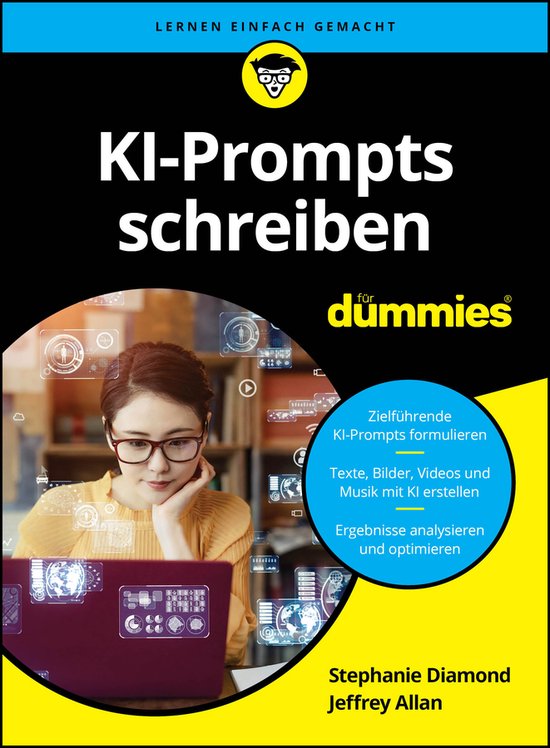 Für Dummies- KI-Prompts schreiben für Dummies - cover