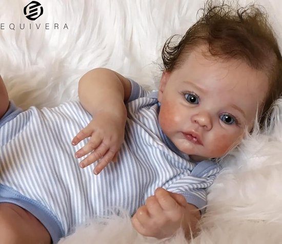 Realistische groothandel de ogen van herboren babypoppen open ziet eruit als echte baby's
