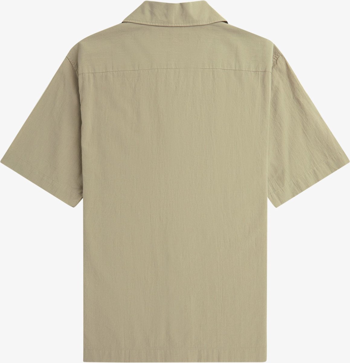 Fred Perry Lightweight Texture Revere Col Geel
