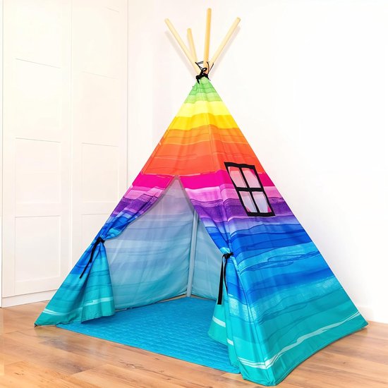 Selonis Tipi Tente De Jeu pour Enfants avec 100 Balles Sac De Transport