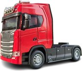 Speelgoed Vrachtwagen Model – Schaalmodel 1:50 - Miniatuur Truck - Rood