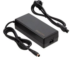 Haneride compatibele oplader voor Stella - Elektrische fietsoplader - 36V - 2A - ronde 5-polige stekker