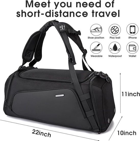 ULANZI Tactische cameratas, klein, 9 liter, slinger, fototas met statiefhouder, waterdicht, messenger bag voor compacte camera, dames en heren, zwart, BC08, zwart, Compact