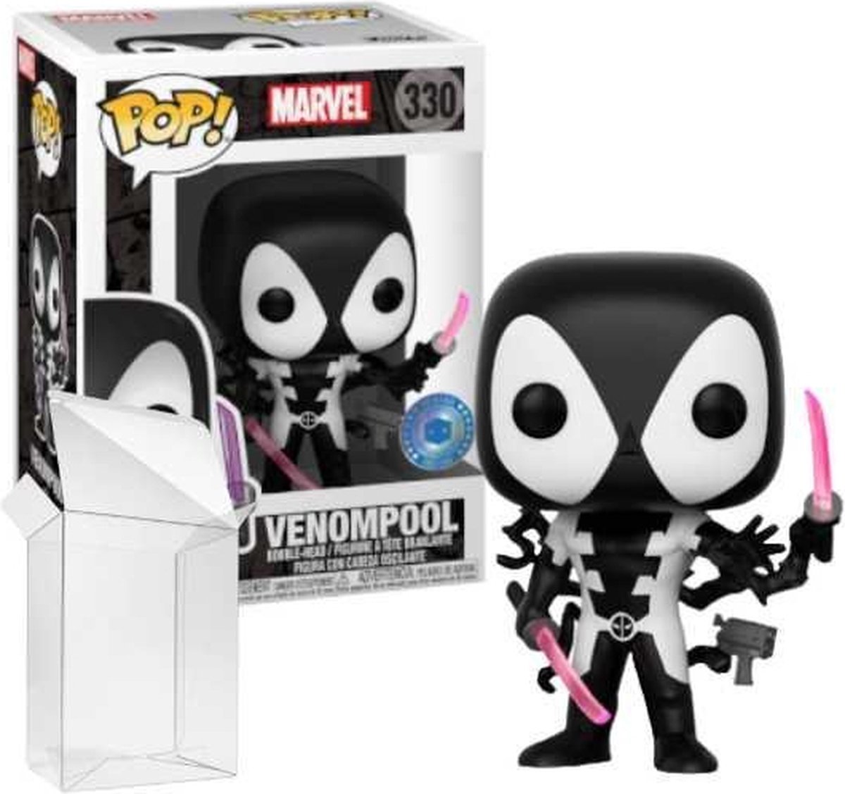 Funko Pop! Marvel: Deadpool - Venompool (Back in Black) #237 Pop in a Box Exclusive [7.5/10]
