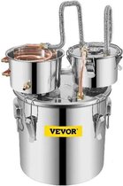 Bol.com Vevor - Waterdestilleerder - 20L - DIY Moonshine-apparatuur - Alcoholwaterdestilleerder - Brouwmachine voor whisky wijn ... aanbieding