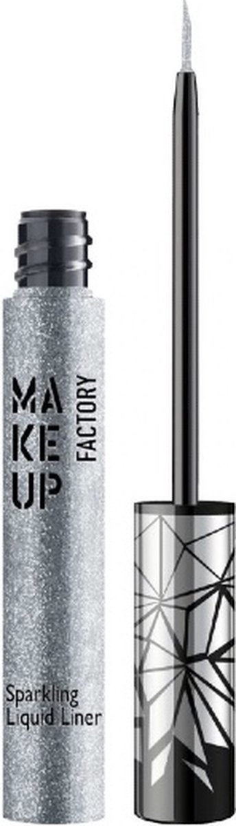 Make Up Factory Sparkling Liquid Liner Zilver