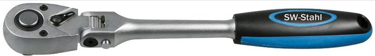 SW-Stahl 05802L omschakelbare ratel 3/8 inch I fijnvertand met 72 tanden I steekslot I chroom vanadium staal