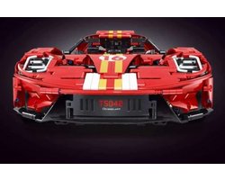TLG - Constructiespeelgoed - Race auto - T5042 - Rood - 3056 onderdelen - compatible met Mould King en Reobrix