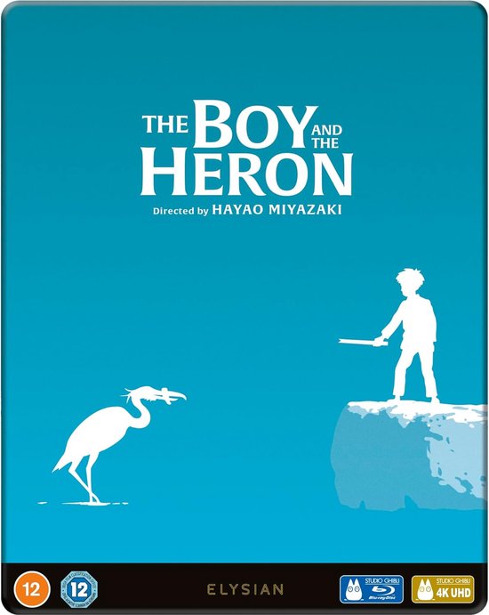 The Boy and the Heron - Steelbook - 4K Ultra HD - Blu-ray - Import
