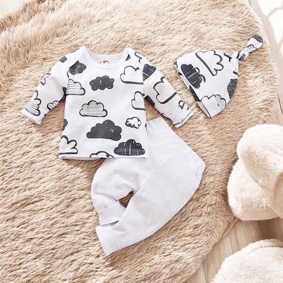 Nouveau-né - Vêtements Bébé Garçons - Vêtements Bébé Filles - Cadeau Bébé - Cadeau maternité - Ensemble barboteuse - Ensemble cadeau baby shower - 0 mois