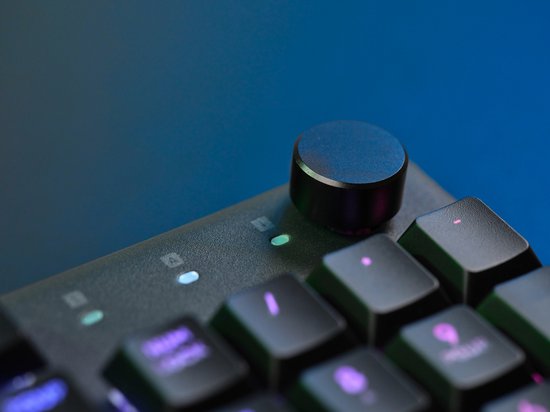 Trust GXT 868 Torix - Clavier gaming mécanique sans fil - Full RGB - Interrupteurs White - Qwerty US - Zwart