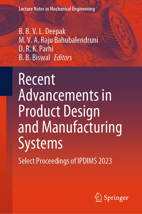 Lecture Notes in Mechanical Engineering- Recent Advancements ... - cover