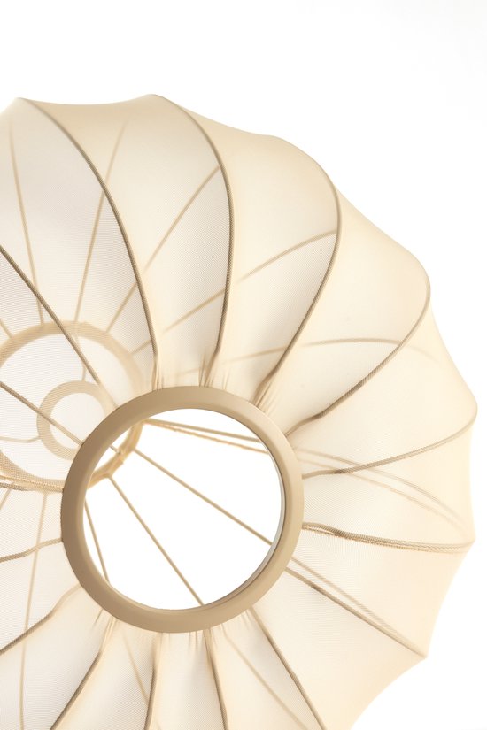 Light & Living - Abat-jour PLUMERIA - Ø50x37,5cm - Marron