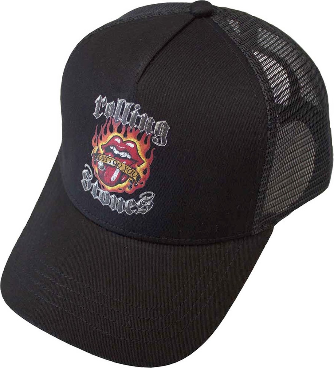 The Rolling Stones - Tattoo You Trucker pet - Zwart