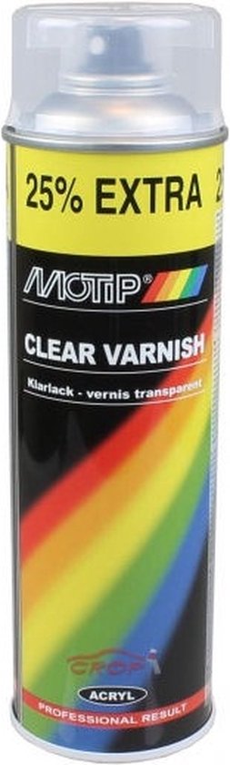 Bombe de peinture Motip pour Auto 500ml / M04009 Neuf