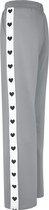 Pantalon avec coeurs sur le côté - pantalons de survêtement - nouvelle collection - automne/hiver - femme - gris - taille M