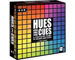 USAopoly - Hues and Cues Bordspel - Familiespel - Party Spel - Vanaf 8 Jaar - Voor 3 tot 10 Spelers - Engelstalige Spelregels