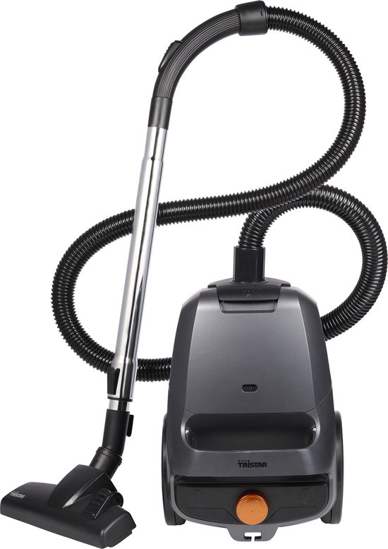 Tristar SZ-2330 Stofzuiger – 700W – 2,5L Capaciteit – Lichtgewicht – Compact – 7,5 M bereik – Inclusief High Efficiency Zuigmond – Zwart