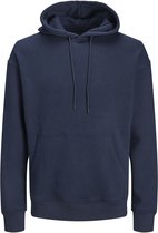 JACK & JONES JWHLOGO Blocking Hoodie voor heren, met print, regular fit, plussize, groen, blauw, beige, marineblauw, S, M, L, XL, XXL, 3XL, 4XL, 5XL, 6XL, 7XL, 8XL, navy blazer, 5XL