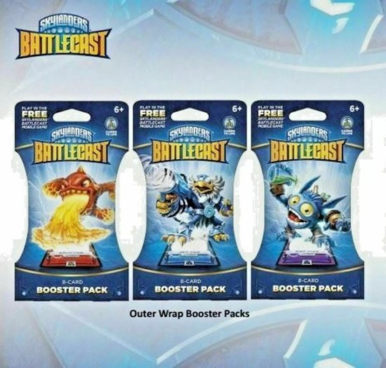 Skylanders Battlecast - Boosterpack Hourglass (Contenu 8 cartes)