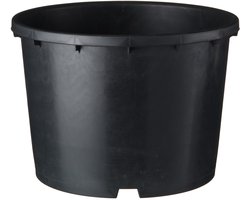 Nature Ritzi Container Zwart - Kweekbenodigdheden - H25.5 x Ø32 cm