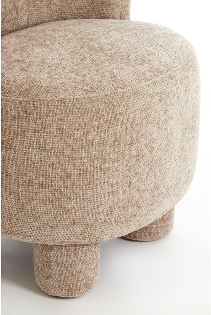 Light & Living Fauteuil Kamova Chenille - Beige