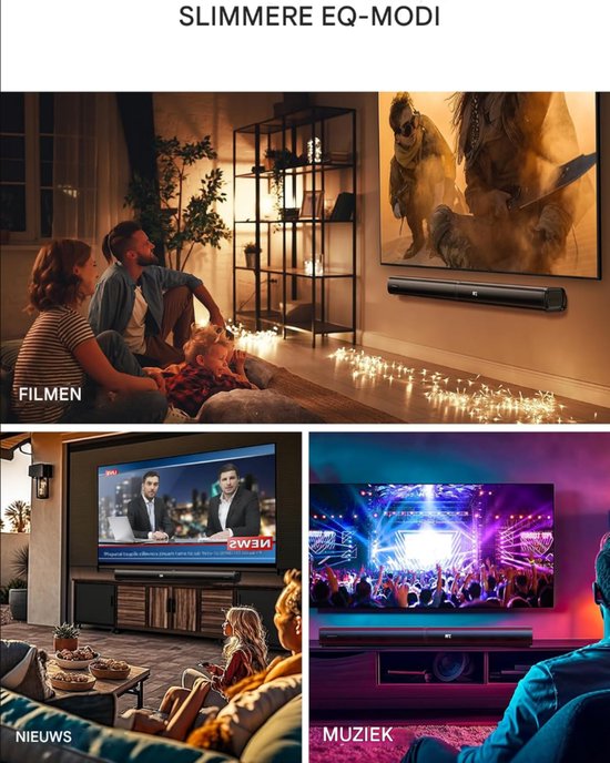 Soundbar Voor TV - Draadloze Soundbar Met Subwoofer van Merkloos — afbeelding 3
