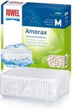 Doos van Juwel Amorax ammoniumverwijderaar, maat M. Met filtermedia en water.