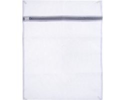Stevige Waszak voor delicaat wasgoed - lingerie/bh waszak - wit - 50 x 40 cm