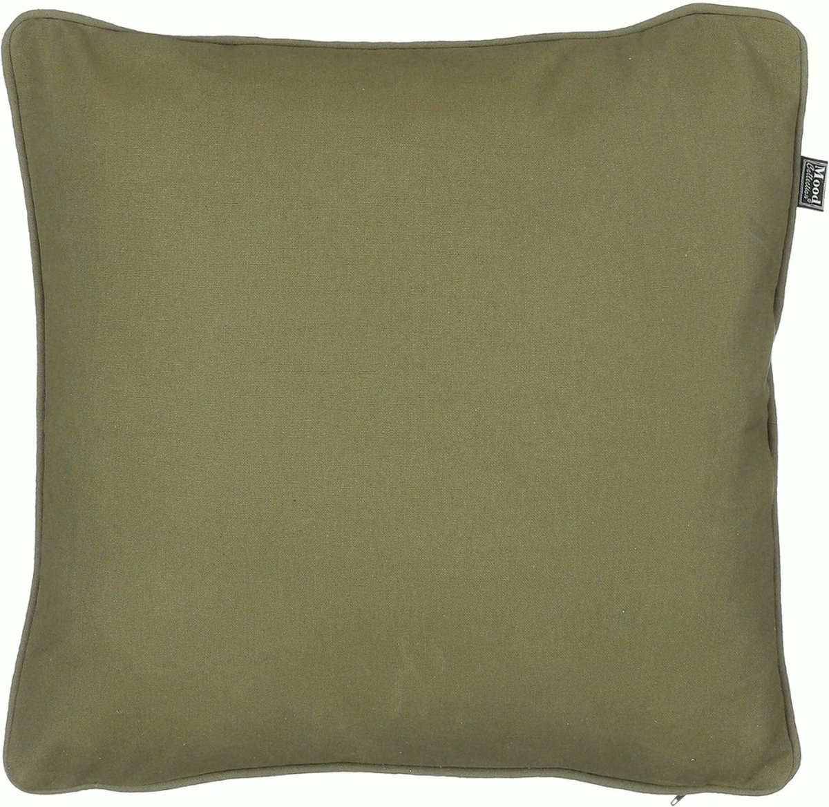 Sierkussens - sierkussenhoes 45x45 - katoen - donkergroen - outdoor