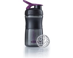 BlenderBottle BlenderBottle ® SportMixer ™ Tritan Flip 590 ml ZWART Shakebeker Shaken zonder klonten en zonder te lekken!