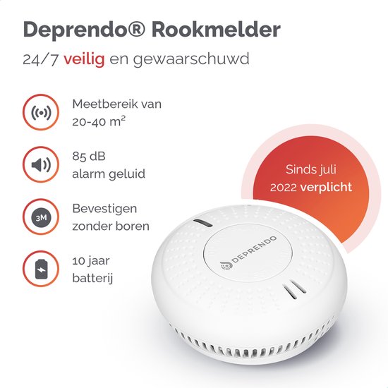 Beste rookmelder jaar batterij 2026 | Beste Consumenten