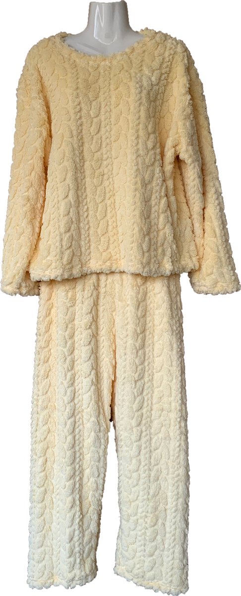 Dames Winter Huispak One Size Geel