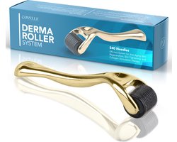 Covelle - Dermaroller - Microneedle - Baardgroei - Huid - Acne - Haargroei - 540 naalden - Geschikt voor huid en haar - Microneedling - Gezichtsroller
