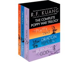 Omslag van Poppy War-The Complete Poppy War Trilogy Boxed Set