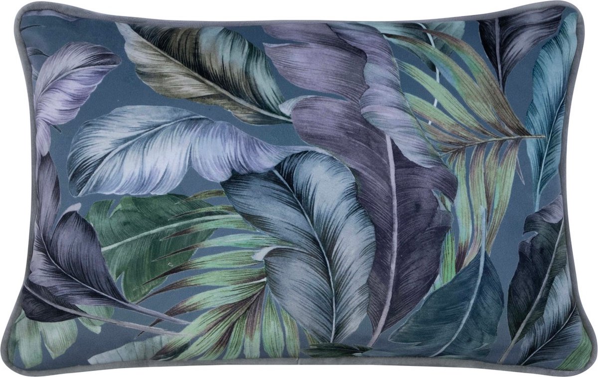 Milton kussen blauw 30x50 cm