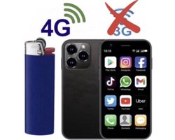 Medj - Mini smartphone- mobiele telefoon- superkleine -klein -4G -Snelste -mini- gsm -android 10