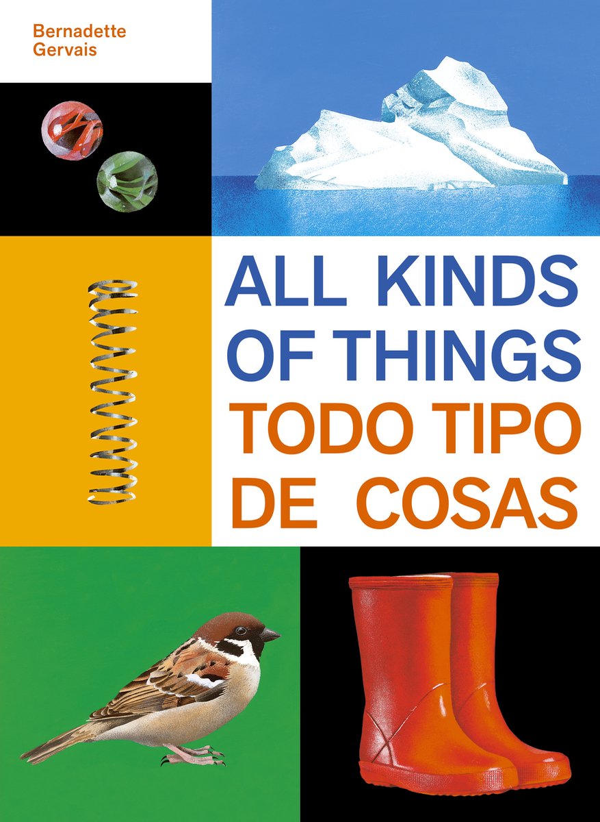Omslag van All Kinds of Things/Todo tipo de cosas