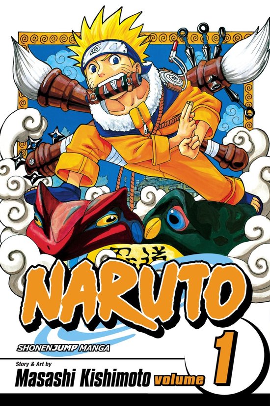 Naruto 1 - Naruto, Vol. 1 - cover