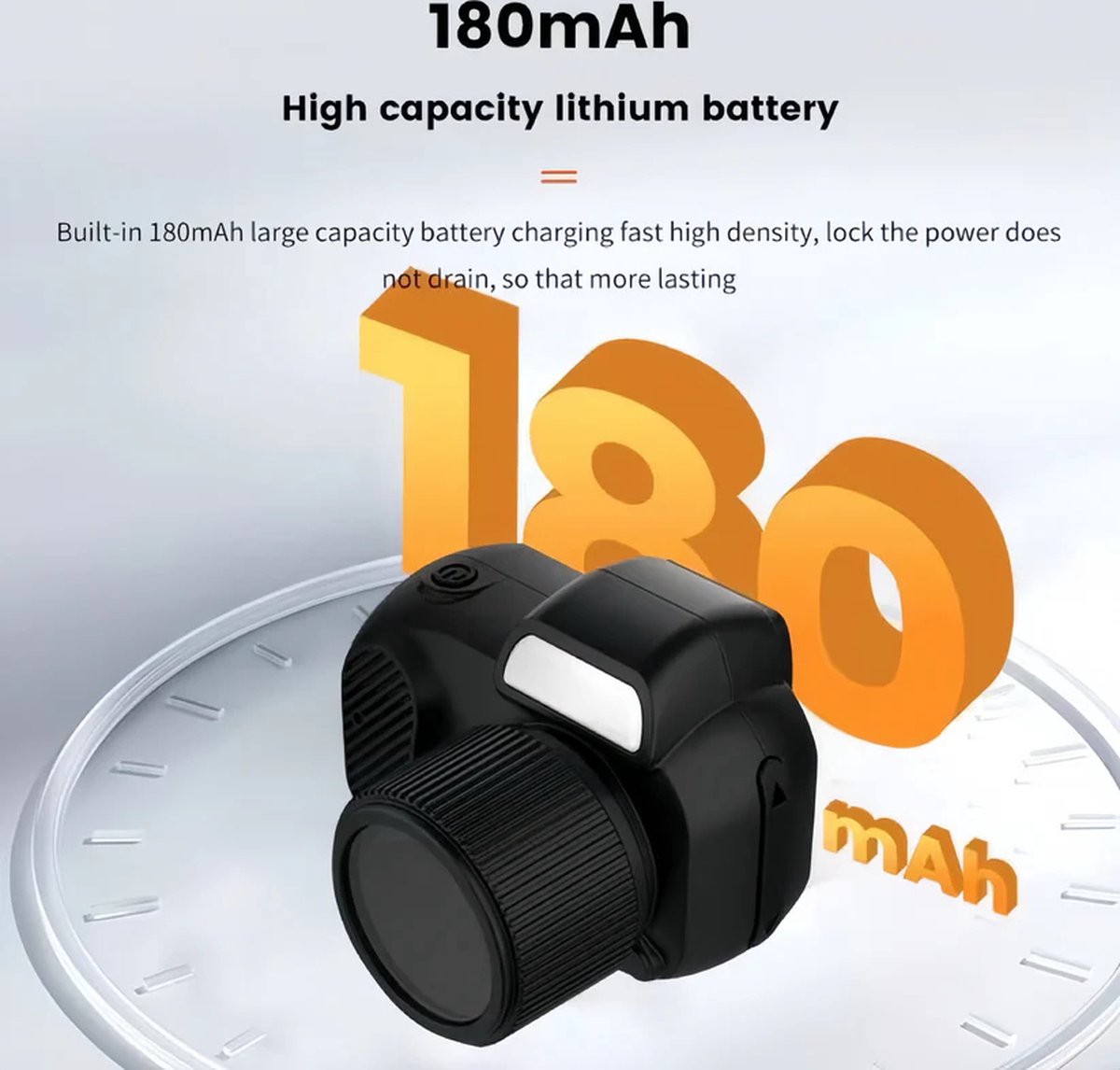 Kahil Tiny Nostalgia Cam + 32gb sim card - mini retro camera - mini fotocamera - filmcamera - kleine camera - fototoeKahil Tiny Nostalgia Cam – Mini Retro Camera – HD 1080P – Inclusief 32GB – Draagbaar & Vintage – Perfect Kerstcadeau – Zwart – foto 4