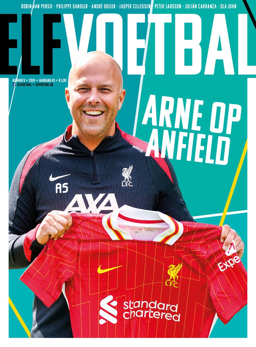 ELF Voetbal Magazine - NR 9 2024 - Arne op Anfield - Tijdschrift- Voetbal