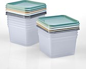 10 boîtes de conservation des aliments frais - boîte de conservation des aliments - boîtes de conservation