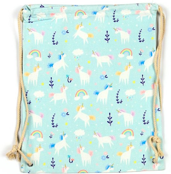 Sac à dos sac de gymnastique/sac de natation licorne Puckator