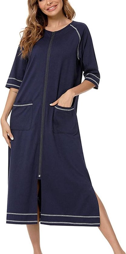 Fleece Dames Badjassen Kopen? (21 Keuzes) - Fleece badjas met rits - badjasparadijs.nl Dames Badjassen winter - Pyjama-direct