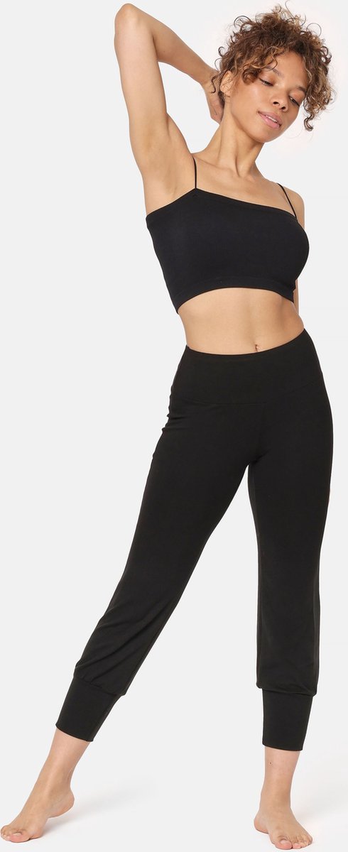 Bellivalini Dames Yogabroek - Sport - Vrijetijdsbroek - Lang - Viscose - Sportbroek - BLV-BLV50-283-YP - Zwart - XS van Bellivalini — afbeelding 3