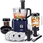 Bol.com J&R Keukenmachine - Alles in 1 keukenmachine - Multifunctionele keukenmachine - Blender - Vleesmolen - Garde - Kneder - ... aanbieding